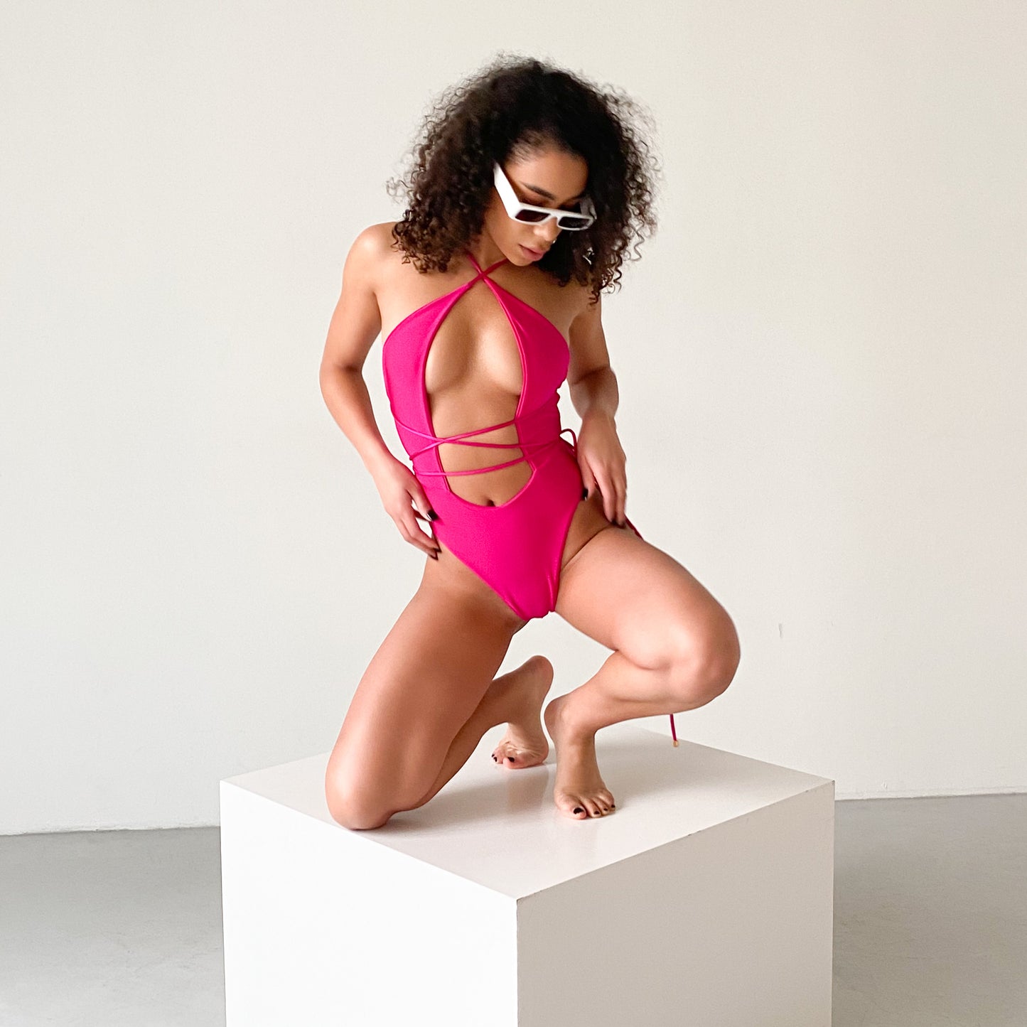 Ruby - Fuchsia Body Bathing Suit